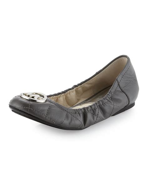 Michael Michael Kors Women's Fulton Quilted Ballet Flat